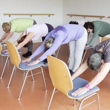 Chair Yoga class