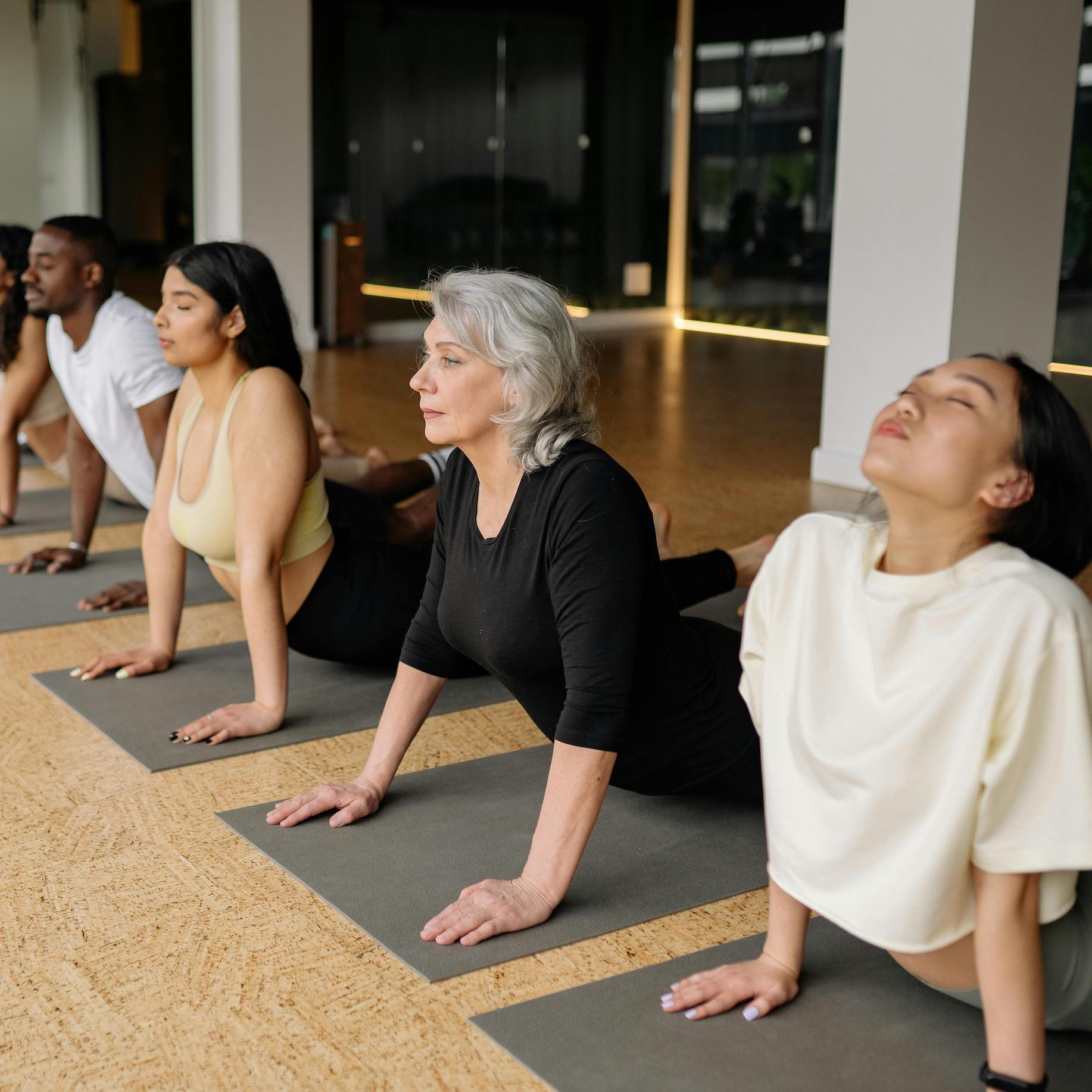 Mat Yoga class
